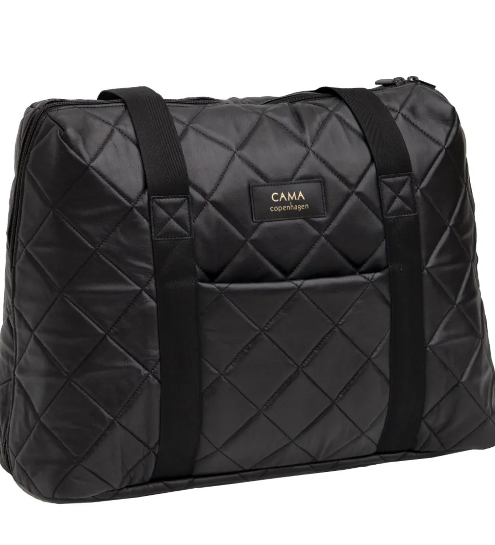 CAMA Copenhagen Pusletaske - Vega - Sort Læder