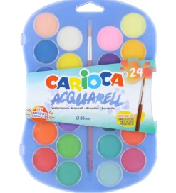 Carioca Akvarelmaling - 24 Farver