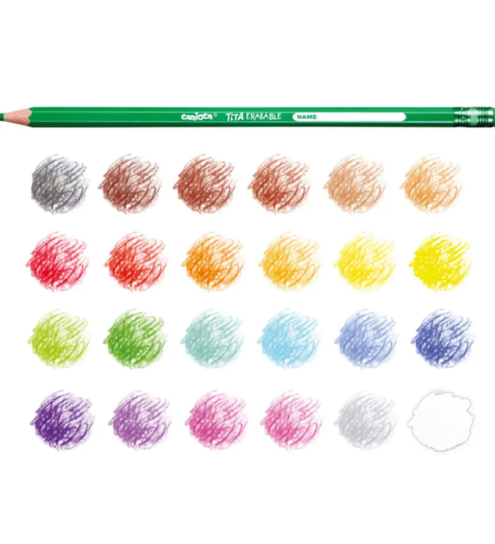 Carioca Farveblyanter - 24 stk. - Multifarvet