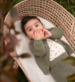 CeLaVi Cardigan - Uld - Dusky Green