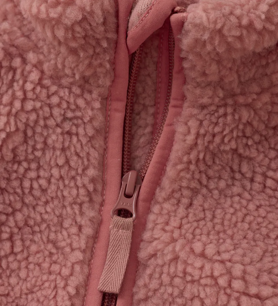 CeLaVi Fleecejakke - Teddy - Brick Dust