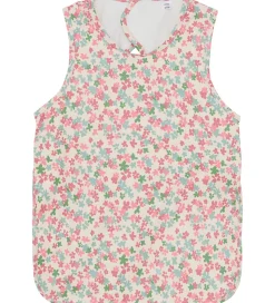 CeLaVi Forklæde - PU - Brandied Apricot m. Blomster