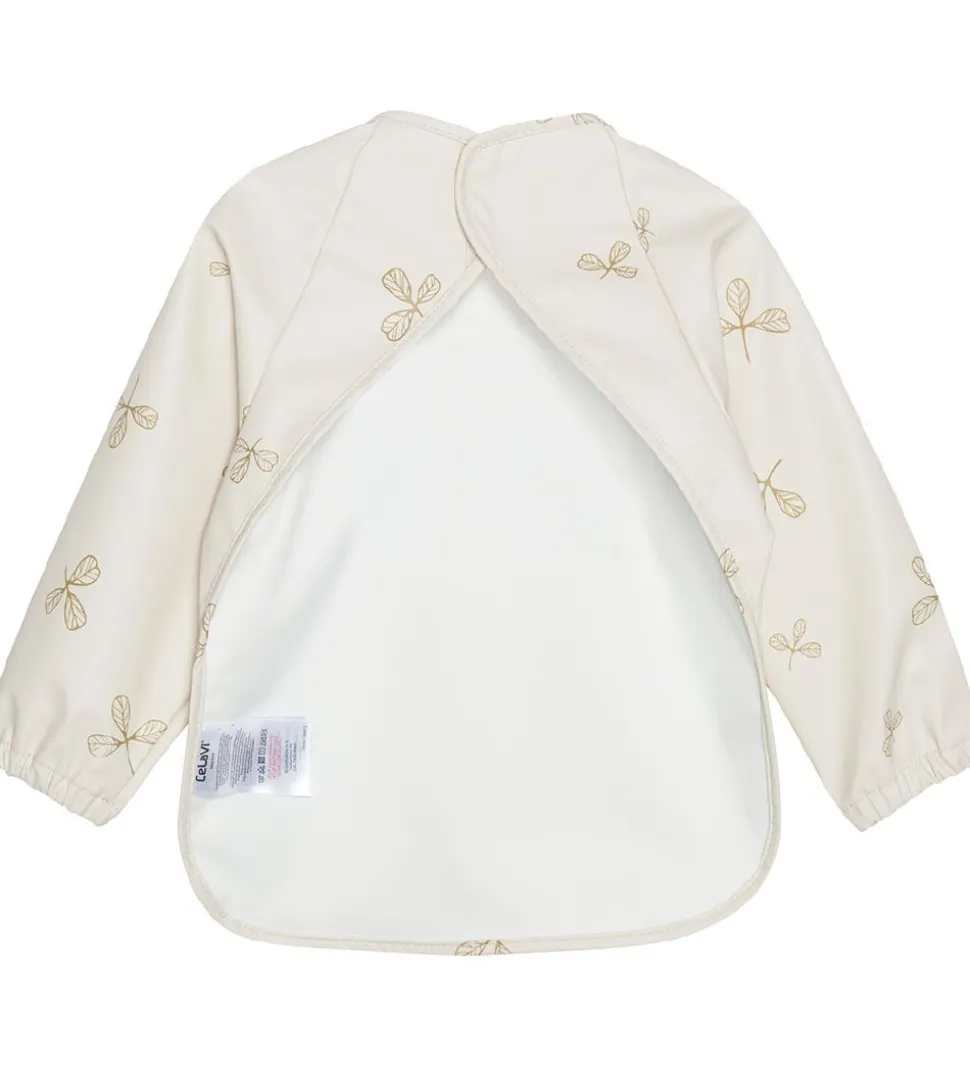 CeLaVi Forklæde - PU - Khaki m. Blade