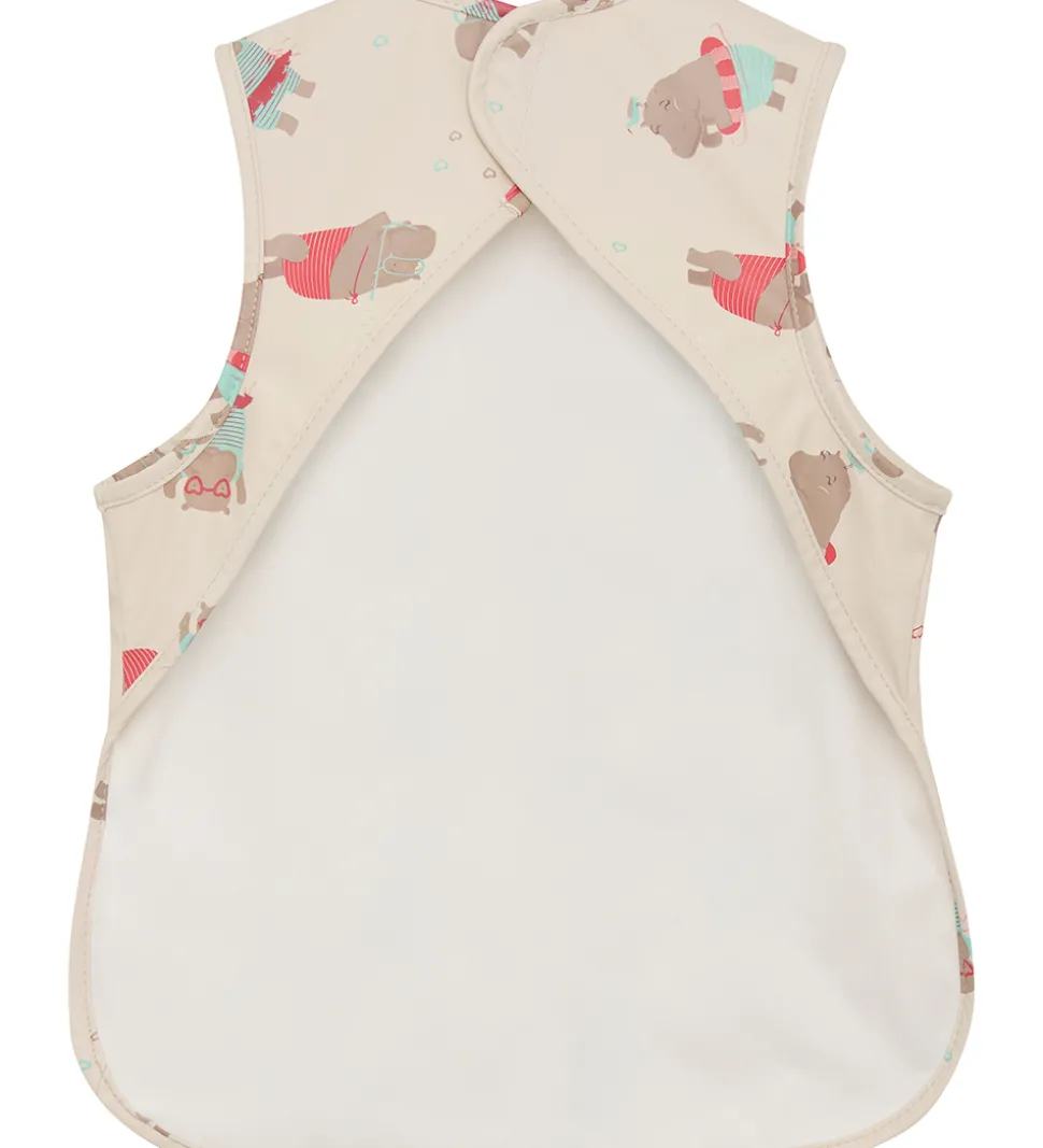 CeLaVi Forklæde - PU - Warm Taupe m. Flodheste