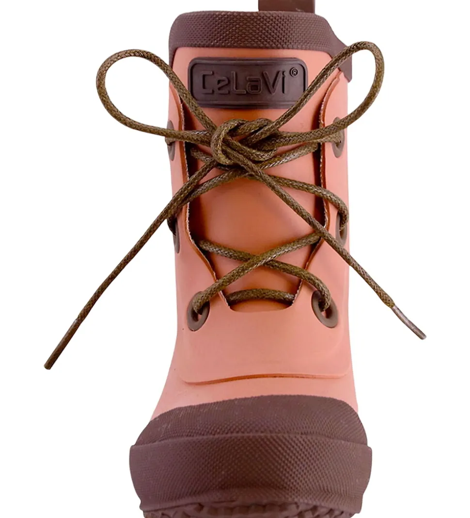 CelaVi Gummistøvler m. For - Wellies - Brick Dust