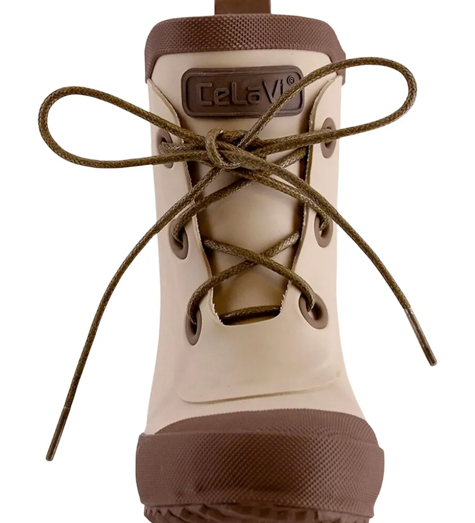 CeLaVi Gummistøvler m. For - Wellies - White Pepper
