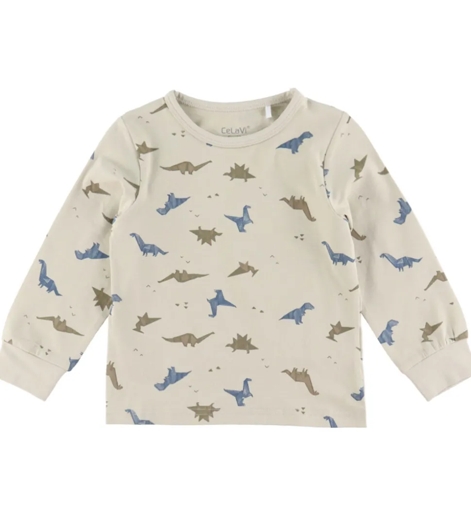 CeLaVi Nattøj - 2-delt - Silver Lining