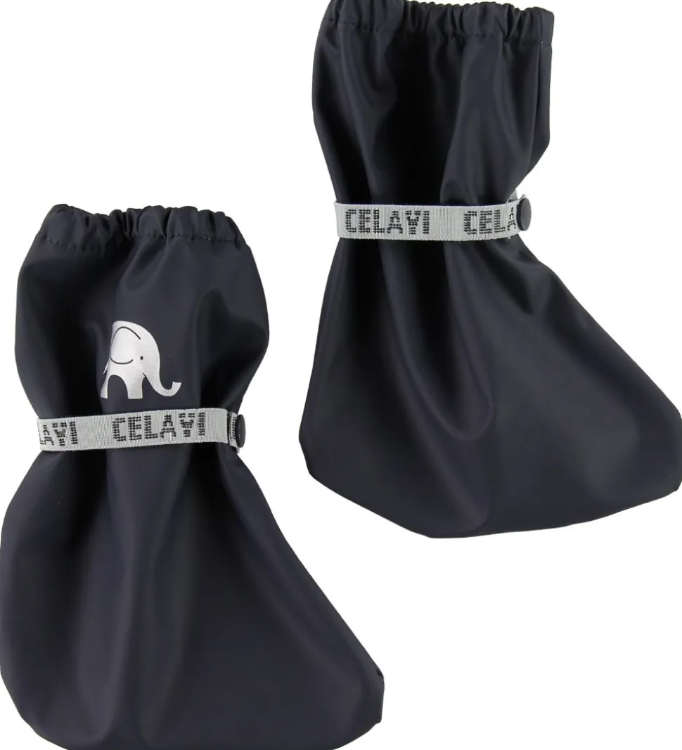 CeLaVi Overtrækssko - PU - Navy