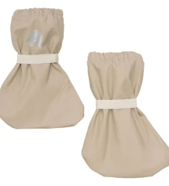 CeLaVi Overtrækssko m. Fleece - PU - White Pepper