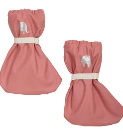 CeLaVi Overtrækssko m. Fleece - PU - Brick Dust