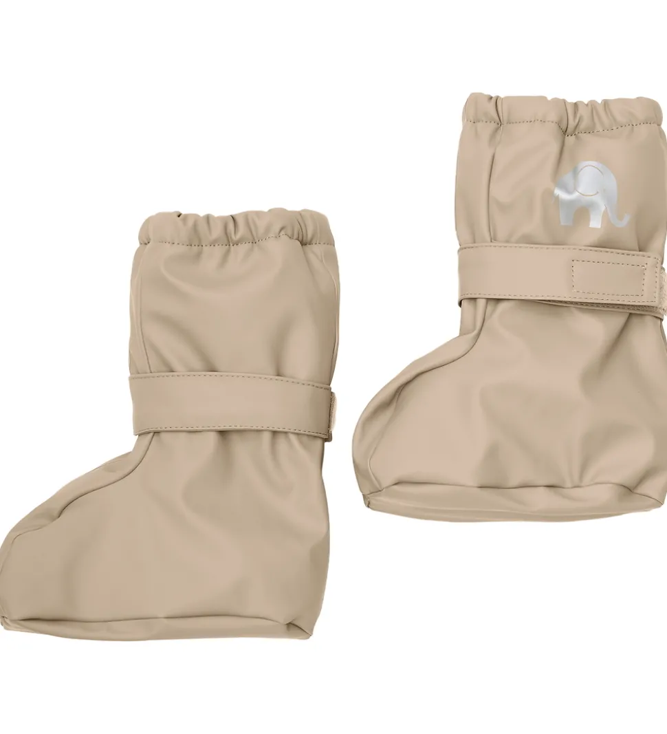 CeLaVi Overtrækssko m. Vattering - PU - White Pepper