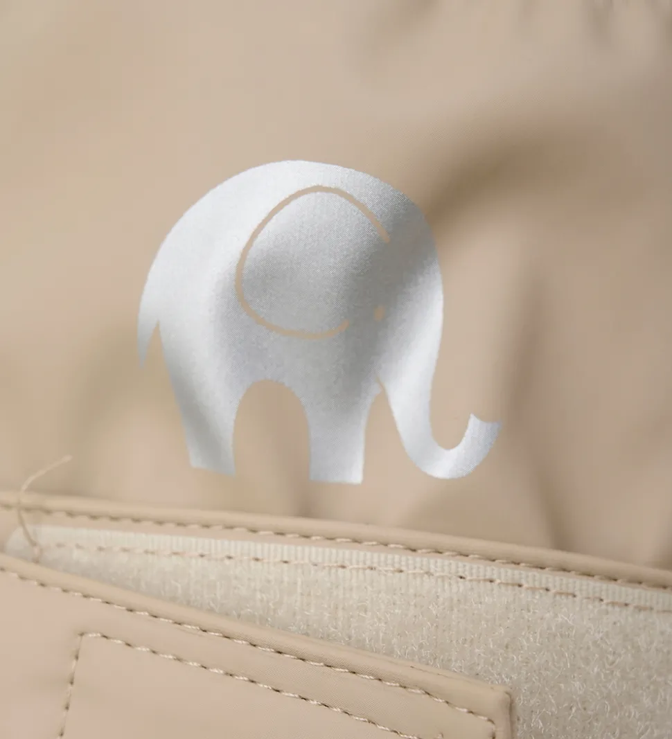 CeLaVi Overtrækssko m. Vattering - PU - White Pepper