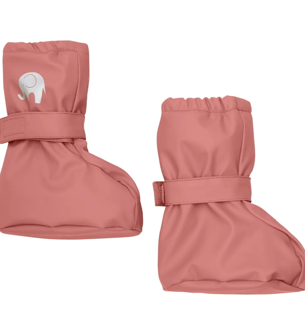 CeLaVi Overtrækssko m. Vattering - PU - Brick Dust