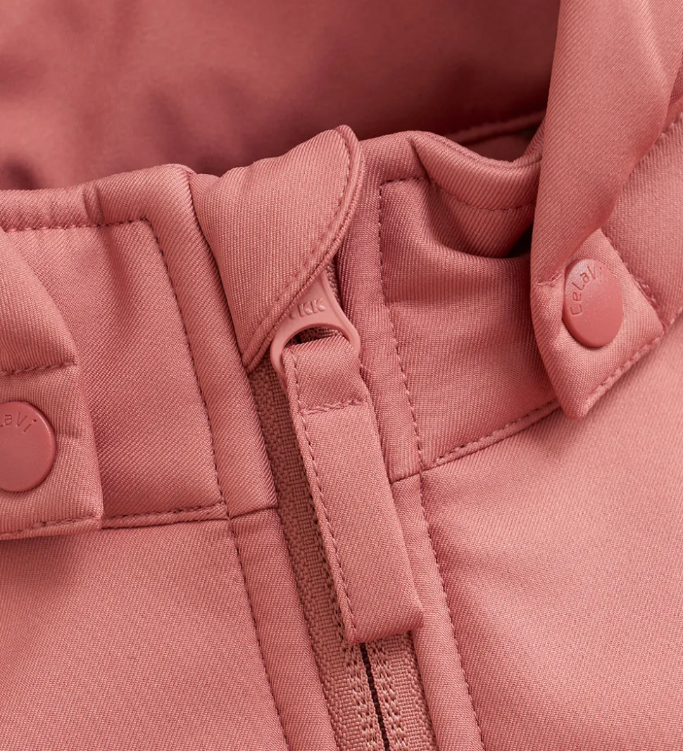 CeLaVi Softshelljakke - Brick Dust