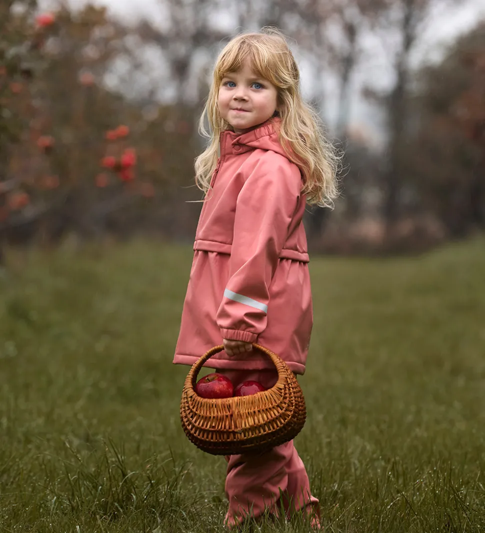 CeLaVi Softshelljakke - Brick Dust