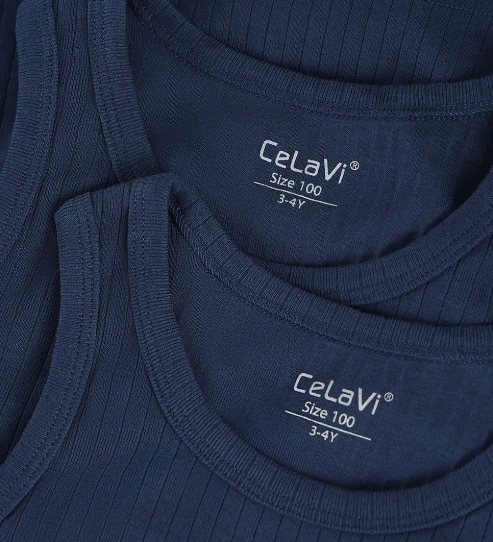 CeLaVi Undertrøjer - Rib - 2-pak - Oceania