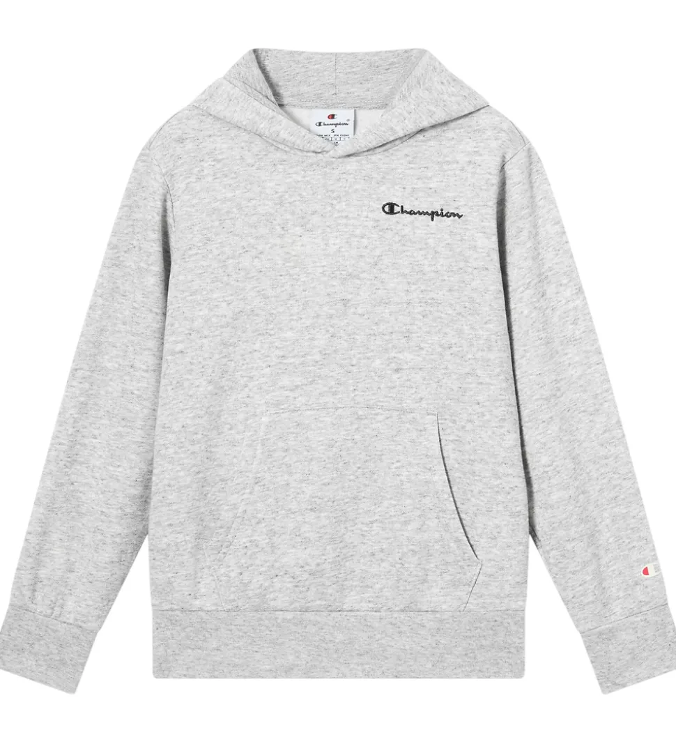 Champion Hættetrøje - New Oxford Grey Melange