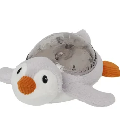 Cloud-B Natlampe m. Lyd - Tranquil Penquin - 30 cm - Grå