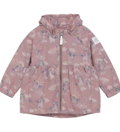 Color Kids Sommerjakke - Woodrose m. Enhjørninger
