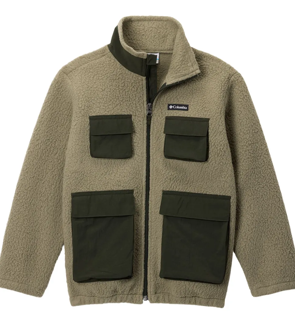 Columbia Fleecejakke - Teddy - Jasper Ridge - Grøn