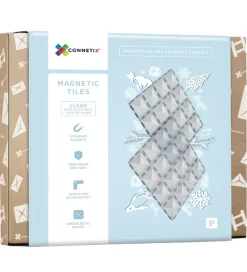 Connetix Magnetplader - 2 Dele - Clear