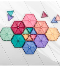 Connetix Magnetsæt - 40 Dele - Pastel Geometry