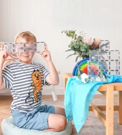 Connetix Magnetsæt - 12 Dele - Clear Rectangle Pack