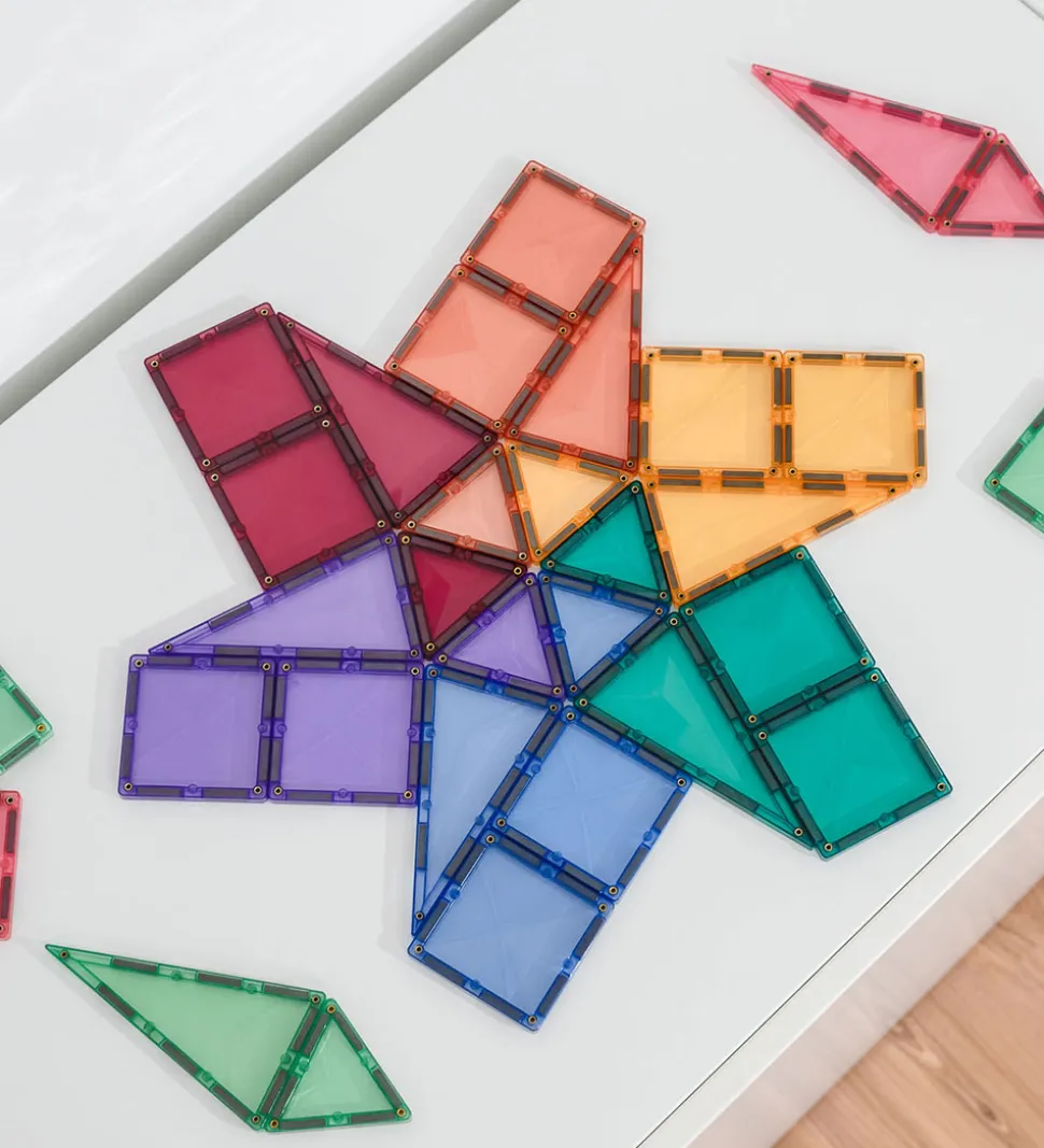 Connetix Magnetsæt - 32 Dele - Pastel Mini Pack