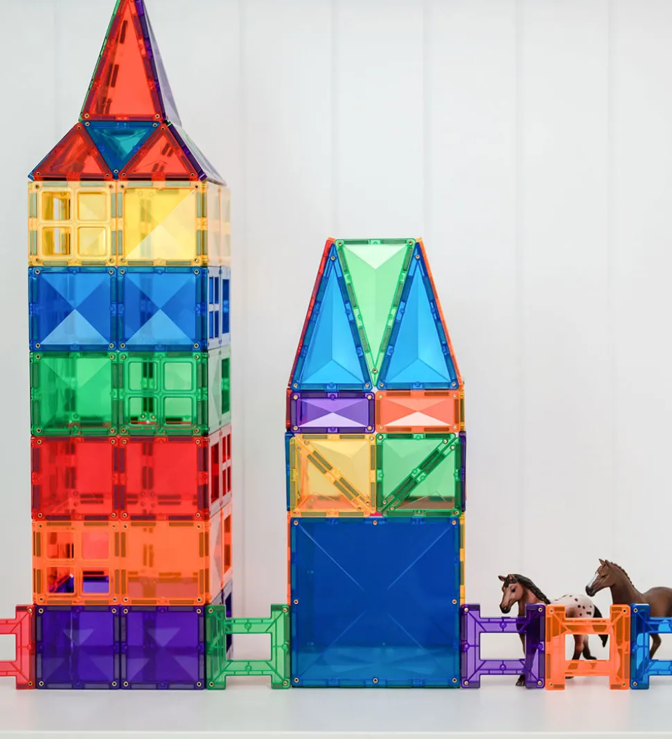 Connetix Magnetsæt - 102 Dele - Rainbow Creative Pack