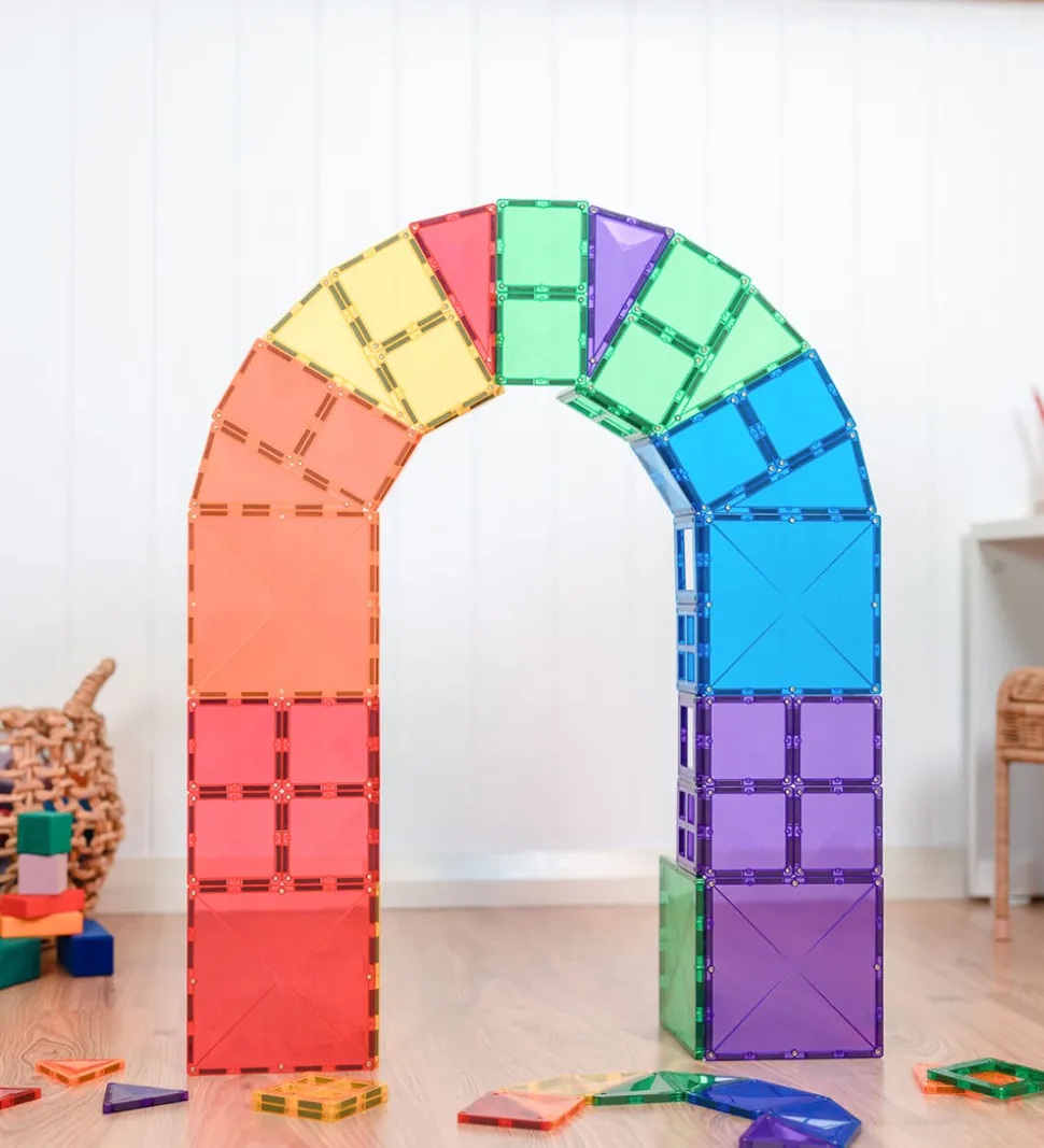 Connetix Magnetsæt - 60 Dele - Rainbow Starter Pack