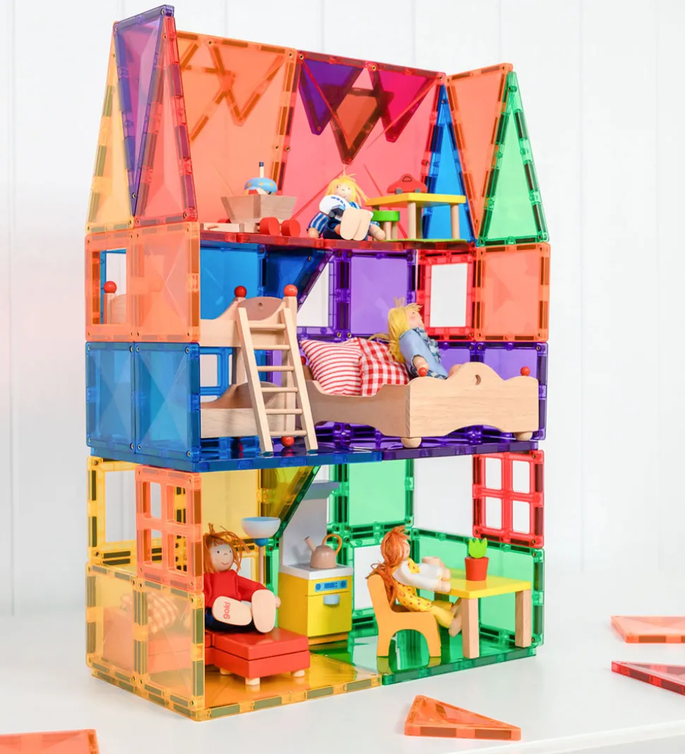 Connetix Magnetsæt - 60 Dele - Rainbow Starter Pack