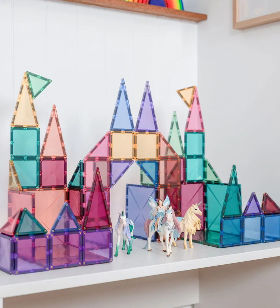 Connetix Magnetsæt - 64 Dele - Pastel Starter Pack