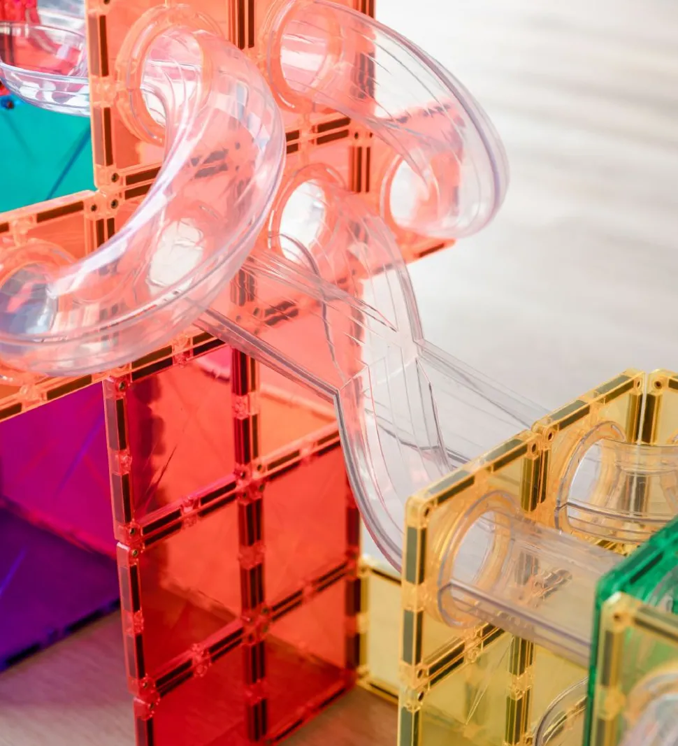 Connetix Magnetsæt - Udvidelsespakke - 66 Dele - Ball Run