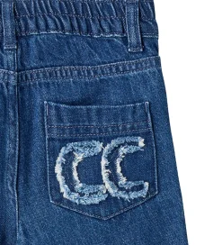 Copenhagen Colors Jeans - Pocket Embro - Dark Indigo Blue