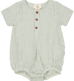 Copenhagen Colors Sommerdragt - Green W. Cream Stripe