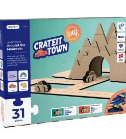 Crateit Kreasæt - Crateit Town - Træ - Rundt Om Bjerget - 31 Del