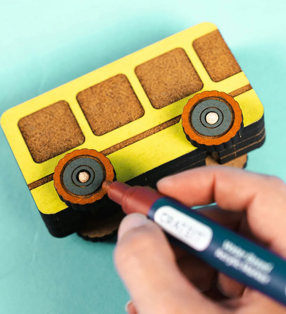 Crateit Kreasæt - Crateit Town - Træ - Bus Adventures