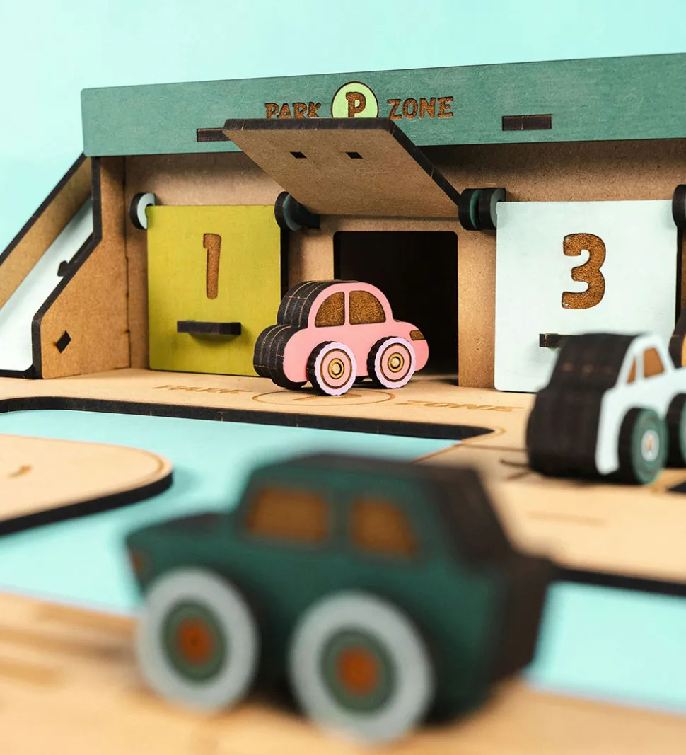 Crateit Kreasæt - Crateit Town - Træ - Parkeringsområde - 36 Del