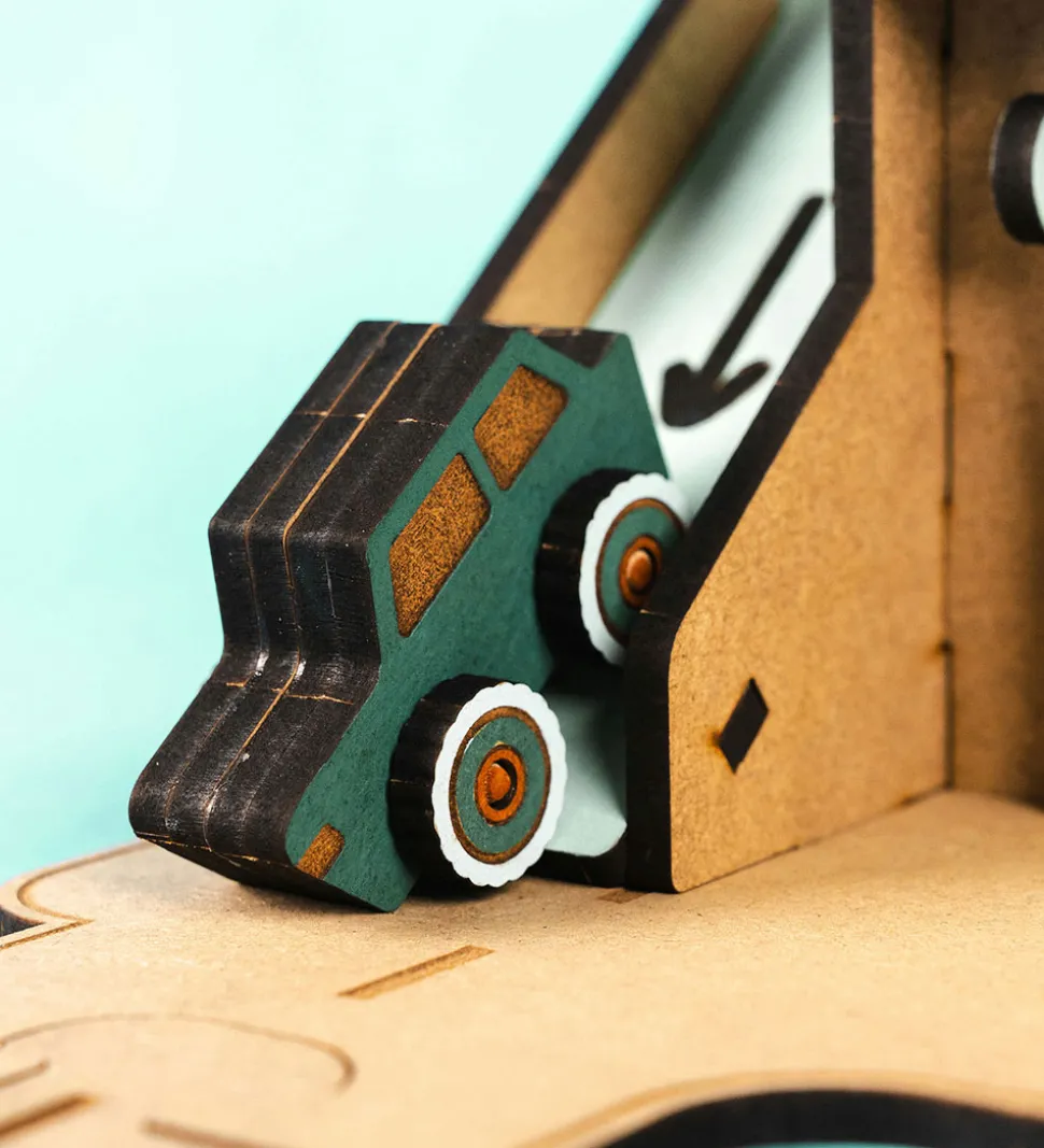 Crateit Kreasæt - Crateit Town - Træ - Parkeringsområde - 36 Del