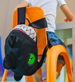 Crazy Safety Børnehavetaske - Dragon - Sort