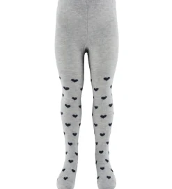 Creamie Strømpebukser - 2-pak - Lysegråmeleret