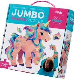Crocodile Creek Puslespil - 48 Brikker - Jumbo Enhjørning
