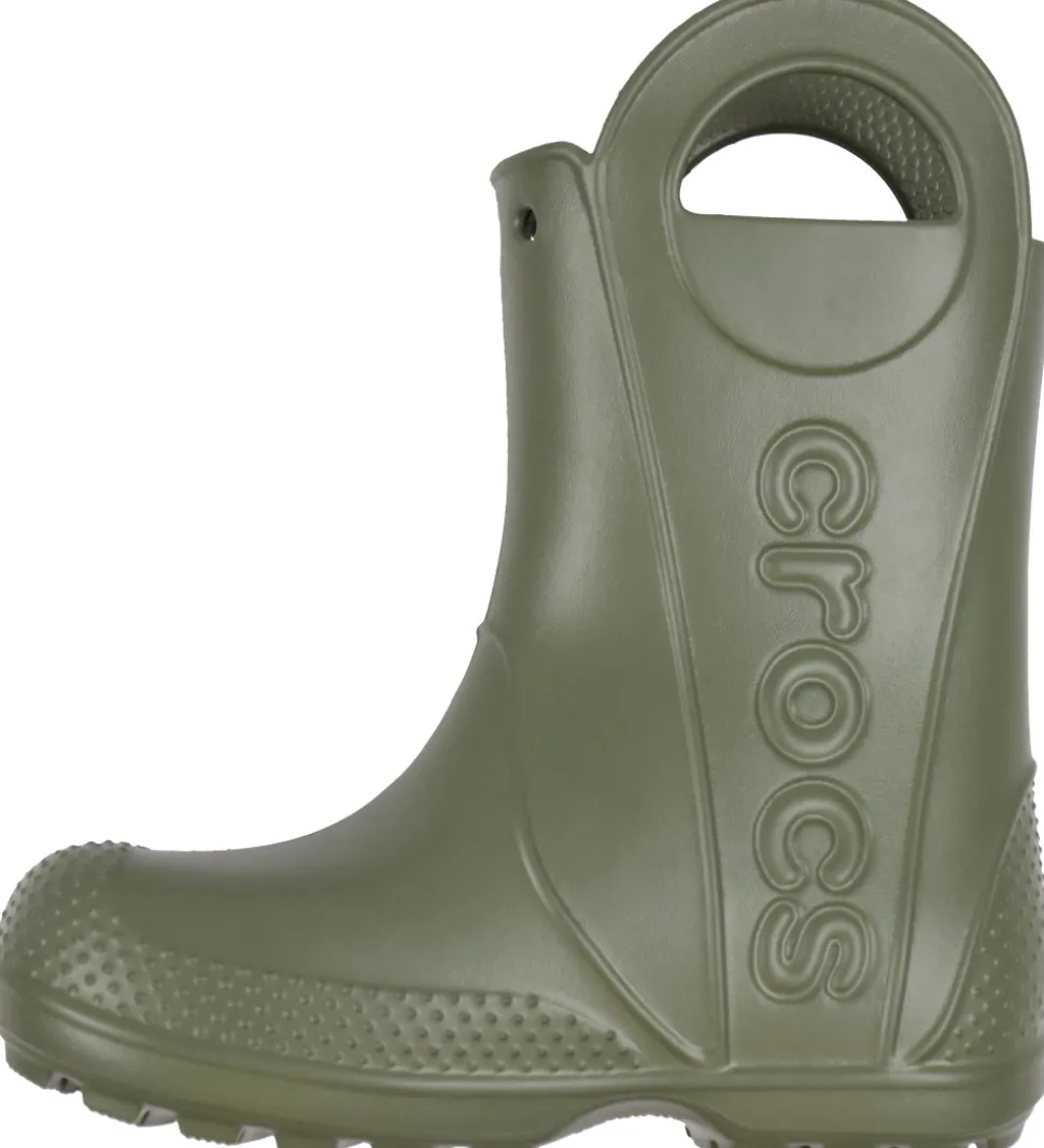 Crocs Gummistøvler - Handle It Rain Boot K - Army Green