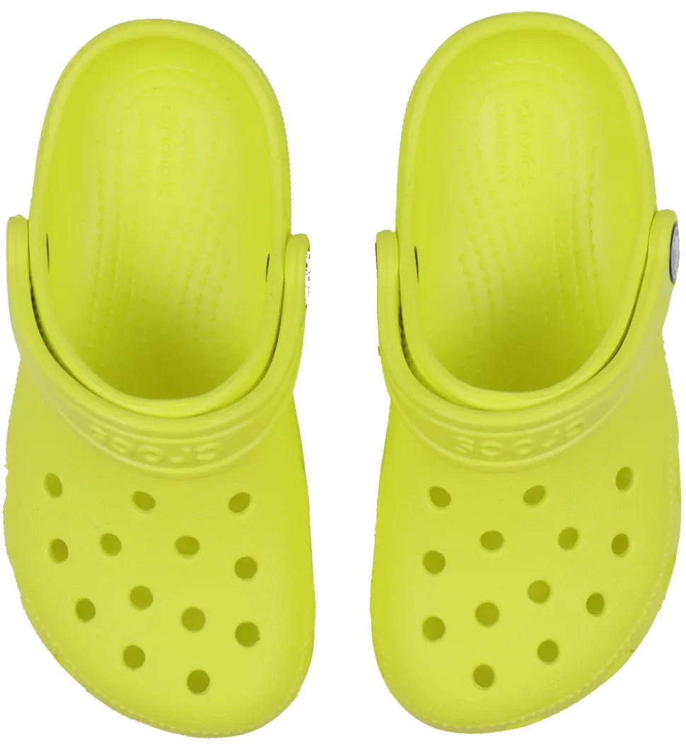 Crocs Sandaler - Classic Clog K - Cyber Yellow