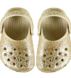 Crocs Sandaler - Classic Chunky Glitter - Sandstone