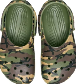 Crocs Sandaler - Classic Camouflage Clog K - Army Green/Multi