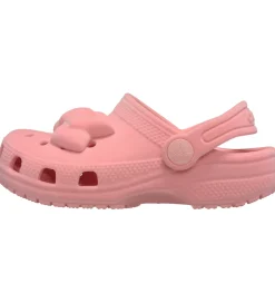 Crocs Sandaler - Classic Velvet Bow Clog T - Powder Pink