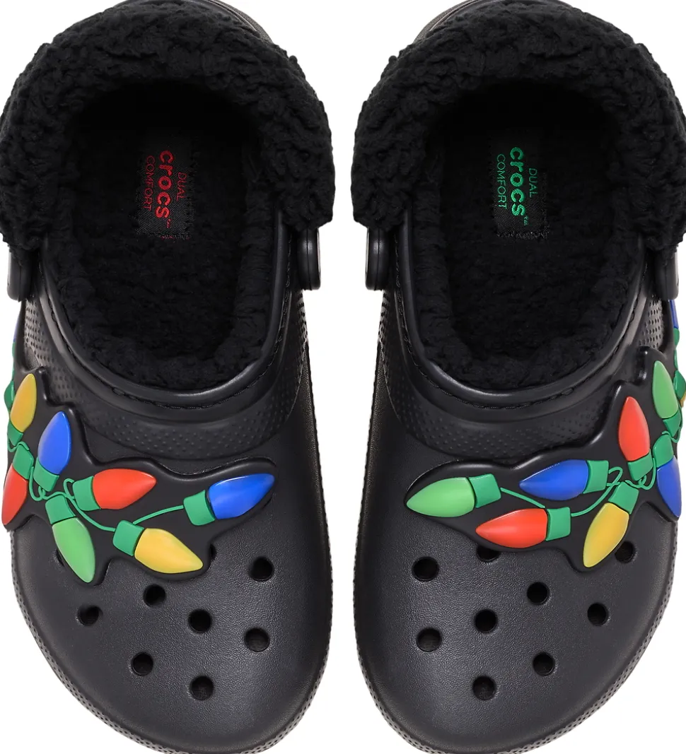 Crocs Sandaler m. For/Lys - Holiday Lights CG - Sort/Multi