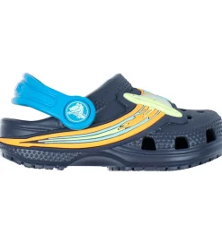 Crocs Sandaler m. Lys - Classic Clog T - Navy m. Ufoer