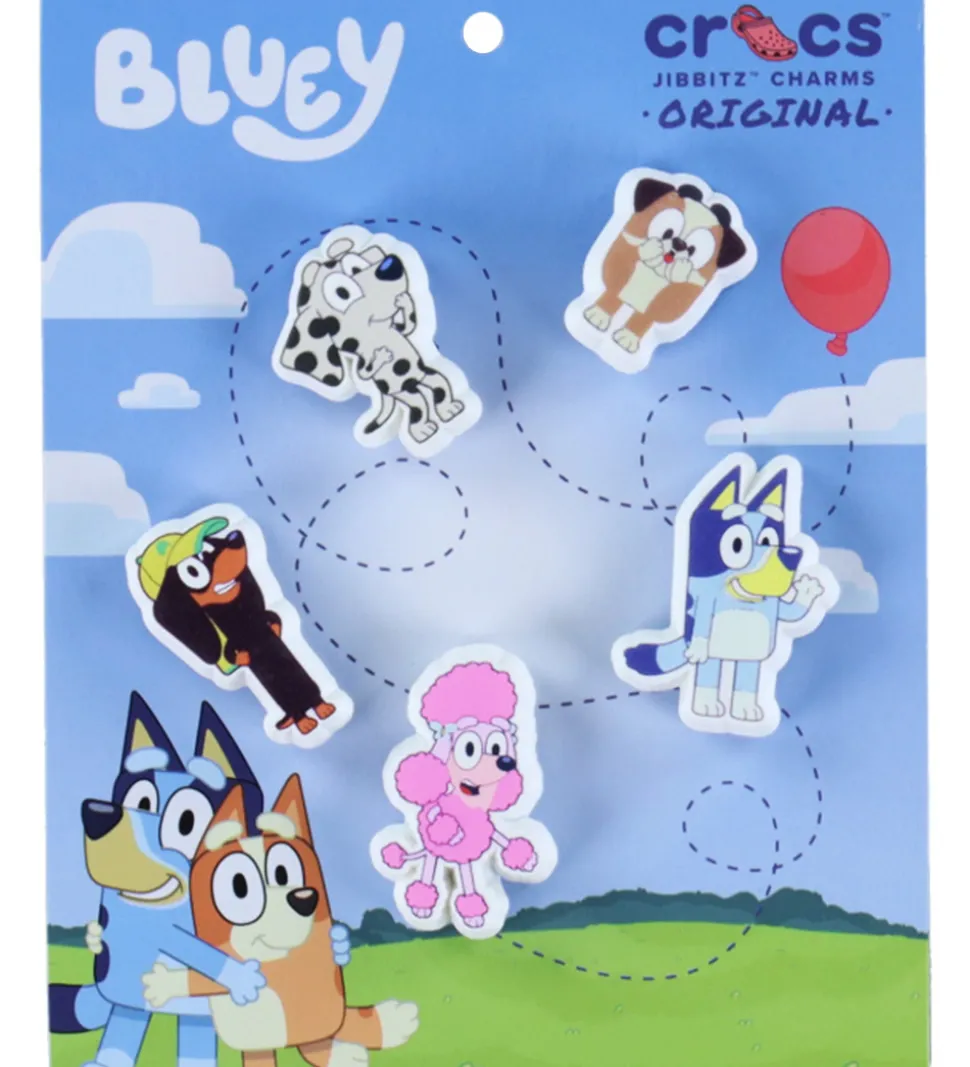 Crocs Vedhæng - Bluey - 5-pak